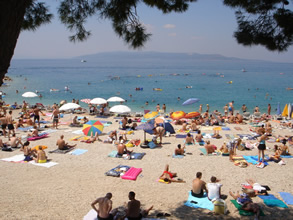 Beach life Makarska